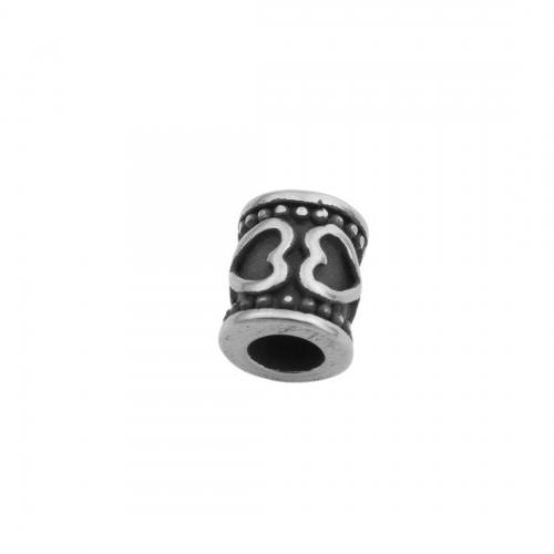 Stainless Steel Large Hole Beads, 304 Stainless Steel, polished, DIY, 10x8.50mm, Hole:Approx 4.5mm, Sold By PC