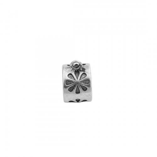 Stainless Steel Pendants, 304 Stainless Steel, polished, fashion jewelry & Unisex, 14x8mm, Hole:Approx 1.5mm, Sold By PC