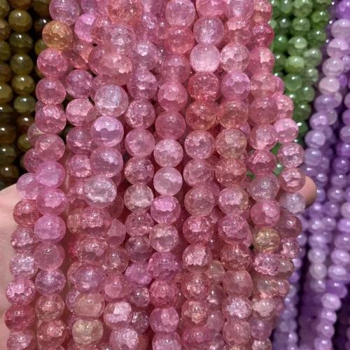 Perles en verre de mode, Rond, DIY, plus de couleurs à choisir, 10mm, 10Strandstoron/sac, Environ 80PC/brin, Vendu par sac
