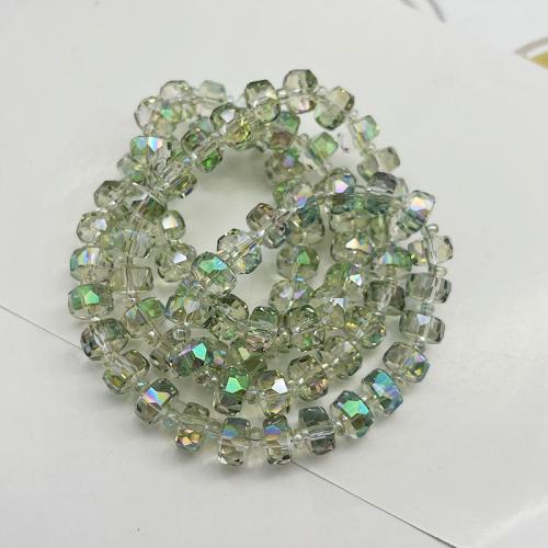 Perles en verre de mode, DIY & facettes, plus de couleurs à choisir, 10mm, Environ 60PC/brin, Vendu par brin
