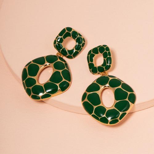 Tibetan Style Drop Earring, plated, different styles for choice & for woman & enamel, earring length 30-90mm, Sold By Pair