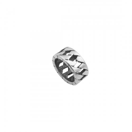 Stainless Steel Large Hole Beads, 304 Stainless Steel, polished, DIY, 5.50x11.50mm, Hole:Approx 14mm, Sold By PC