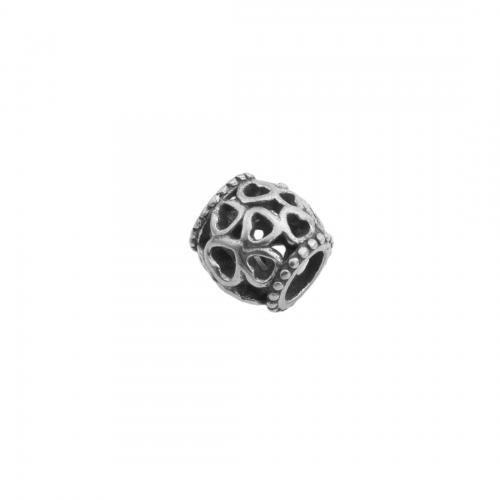 Stainless Steel Spacer Beads 304 Stainless Steel polished DIY & hollow Approx 9.5mm Sold By PC