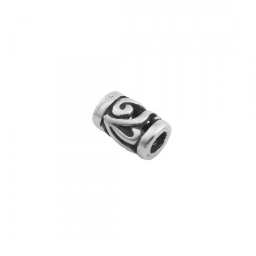 Stainless Steel Spacer Beads, 304 Stainless Steel, polished, DIY, 10x7mm, Hole:Approx 5mm, Sold By PC