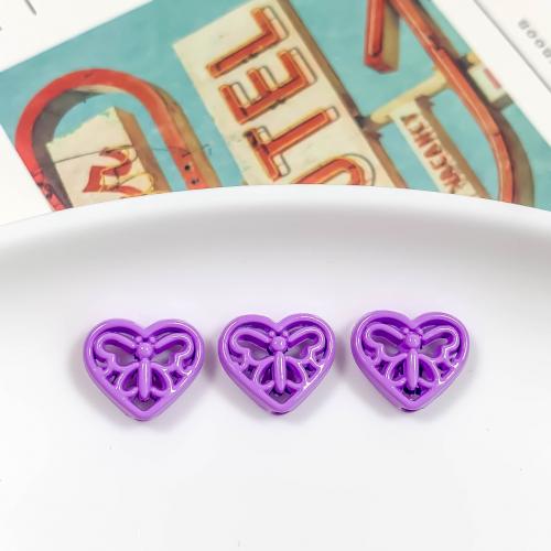 Tibetan Style Heart Beads, stoving varnish, DIY, more colors for choice, nickel, lead & cadmium free, 12x10x4mm, Hole:Approx 2mm, 2PCs/Bag, Sold By Bag