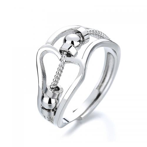 Ring Finger mosiądz, biżuteria moda & dla kobiety, bez zawartości niklu, ołowiu i kadmu, rozmiar:7, sprzedane przez PC