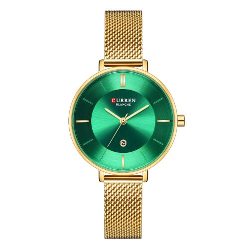 Women Wrist Watch, Glass, with 201 Stainless Steel, Life water resistant & fashion jewelry & japanese movement & for woman, more colors for choice, Length:Approx 21 cm, Sold By PC