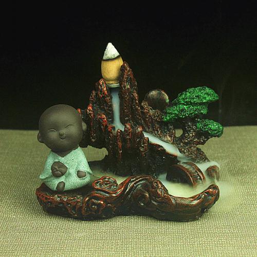 Backflow Incense Burner Resin for home and office & durable Sold By PC