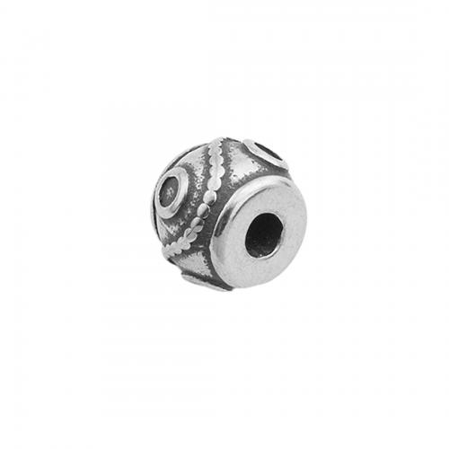 Stainless Steel Beads, 304 Stainless Steel, polished, DIY, 9.50x12.50mm, Hole:Approx 3.5mm, Sold By PC