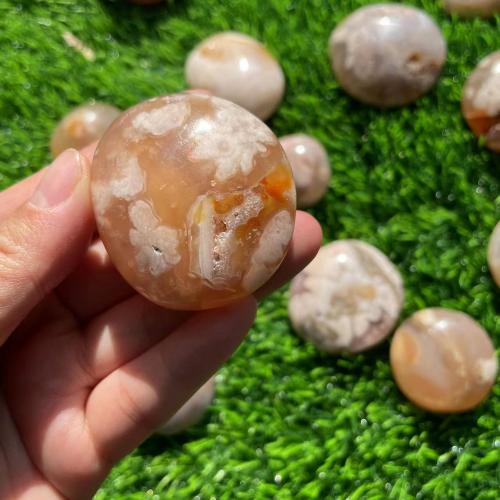 Fashion Decoration Cherry Blossom Agate for home and office Random Color Length about 4-5cm Sold By PC
