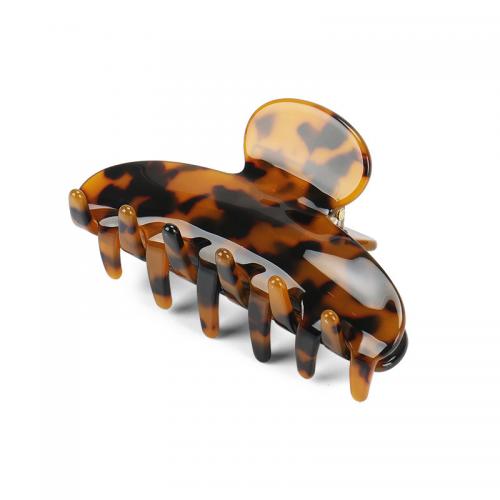 Hair Claw Clips, Acetate, fashion jewelry & different size for choice, more colors for choice, Sold By PC