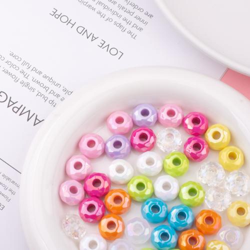 Plated Acrylic Beads, DIY, more colors for choice, 14.50mm, Sold By PC