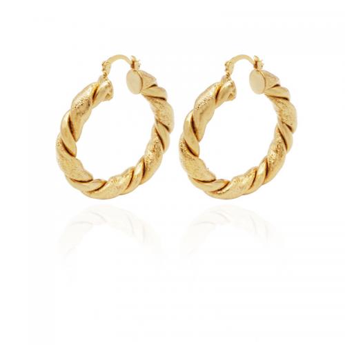 Brass Leverback Earring, plated, different size for choice & for woman, gold, Sold By Pair