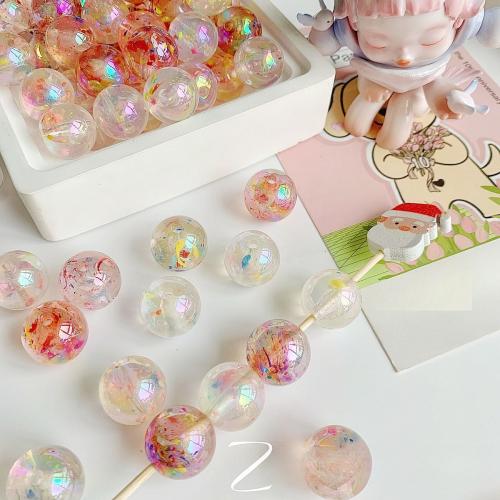 Resin Jewelry Beads, DIY, more colors for choice, 15mm, Hole:Approx 1.2mm, 50PCs/Lot, Sold By Lot
