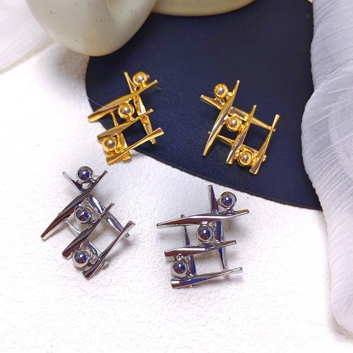 Tibetan Style Stud Earring, plated, fashion jewelry & for woman & hollow, more colors for choice, 26x32mm, Sold By Pair