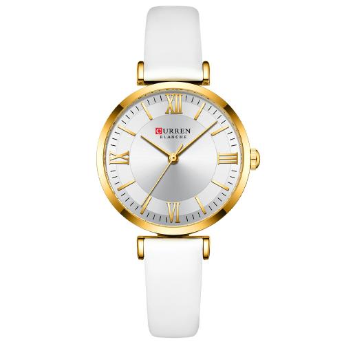 Damen Armbanduhr, Glas, mit Leder, Lebenswasserbeständig & Modeschmuck & japanische Uhr-Bewegung & für Frau, keine, Länge:ca. 23 cm, verkauft von PC