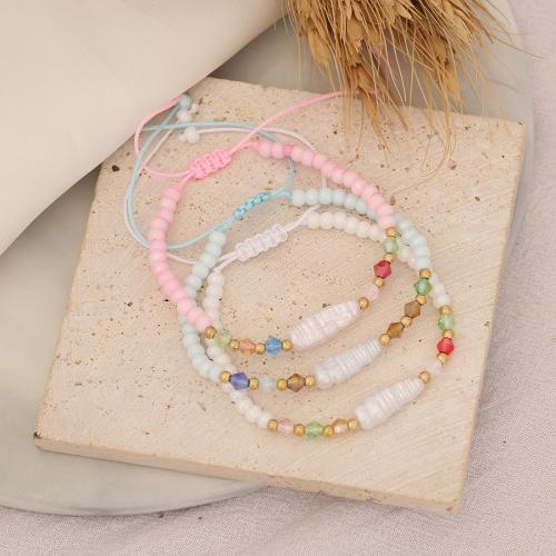 Crystal Bracelets, with Copper Coated Plastic, Adjustable & fashion jewelry & for woman, more colors for choice, Length:Approx 25 cm, Sold By PC