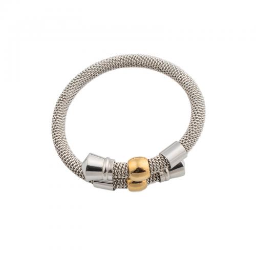 Bracelete de aço inoxidável, Aço inoxidável 304, joias de moda & unissex, Diametro interno:Aprox 56.5mm, vendido por PC