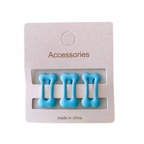 Hair Snap Clips Zinc Alloy for woman & enamel & hollow Approx Sold By Lot