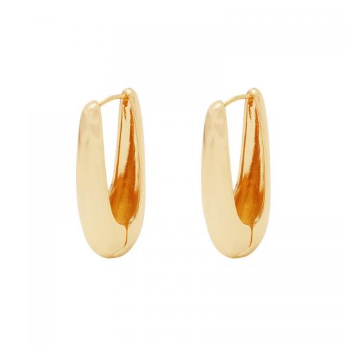 Brass Leverback Earring, plated, for woman, more colors for choice, 40x16mm, Sold By Pair