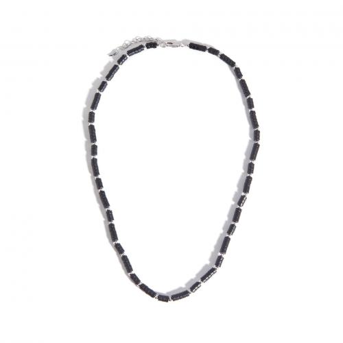 Edelstein Schmuck Halskette, mit Zinklegierung, mit Verlängerungskettchen von 5cm, goldfarben plattiert, Modeschmuck & unisex, keine, 2x4mm, Länge:ca. 45 cm, verkauft von PC