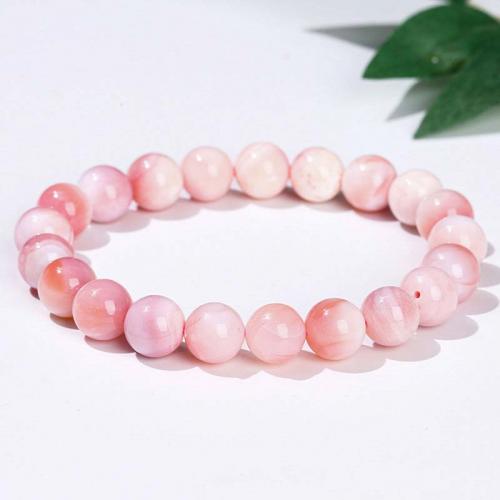 Agate Jewelry Bracelet, Round, fashion jewelry & different grades for choice & Unisex & different size for choice, more colors for choice, Length:Approx 18 cm, Sold By PC