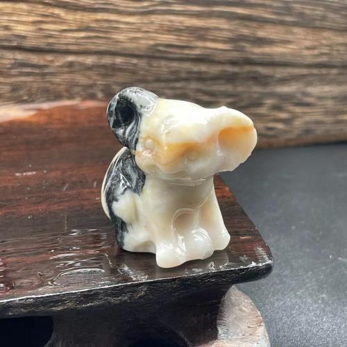 Fashion Decoration Natural Stone Koala Carved for home and office & cute 30mm Sold By PC