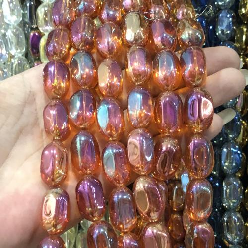 Kristall-Perlen, Kristall, DIY, mehrere Farben vorhanden, 12x20mm, verkauft per ca. 38 cm Strang