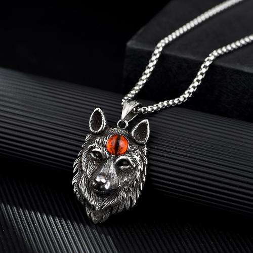 Stainless Steel Jewelry Necklace, 304 Stainless Steel, fashion jewelry & Unisex & different styles for choice, nickel, lead & cadmium free, Length:Approx 60 cm, Sold By PC
