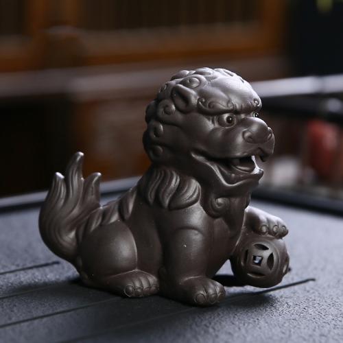 Tea Pet Decoration Purple Clay handmade for home and office & break proof Sold By PC