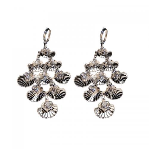 Tibetan Style Drop Earrings, fashion jewelry & for woman, nickel, lead & cadmium free, 69x25mm, Sold By Pair
