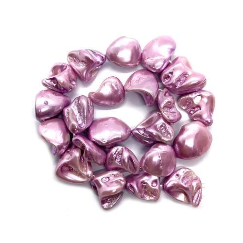Barocco coltivate in acqua dolce Perla, perla d'acquadolce coltivata naturalmente, DIY, nessuno, 17x20mm, Venduto per Appross. 38 cm filo