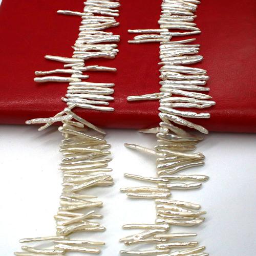 Natural Freshwater Pearl Loose Beads DIY white 2-3mm 15-35mm Sold By PC
