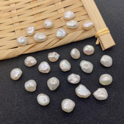 Barock odlad sötvattenspärla pärlor, Freshwater Pearl, DIY, vit, 9mm, Säljs av PC
