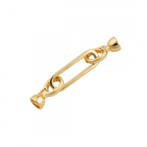 Brass Bracelet Findings 14K gold plated DIY nickel lead & cadmium free Sold By PC