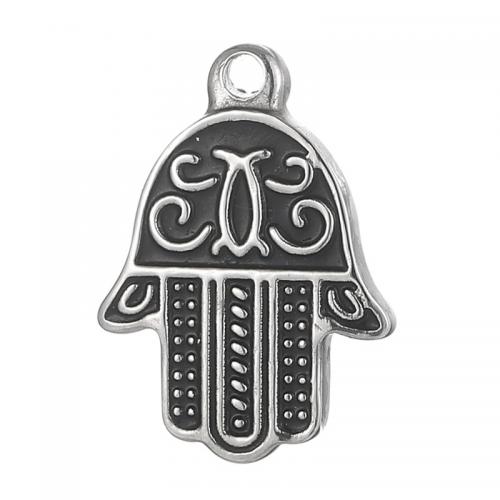 Stainless Steel Pendants 304 Stainless Steel Hand plated DIY & enamel Sold By PC