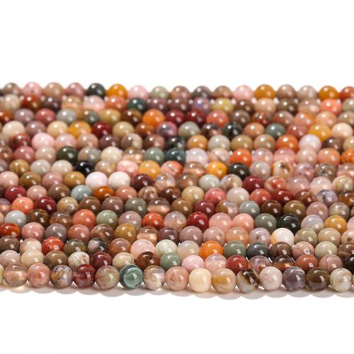 Perles agates, Rond, poli, DIY & normes différentes pour le choix, Vendu par brin