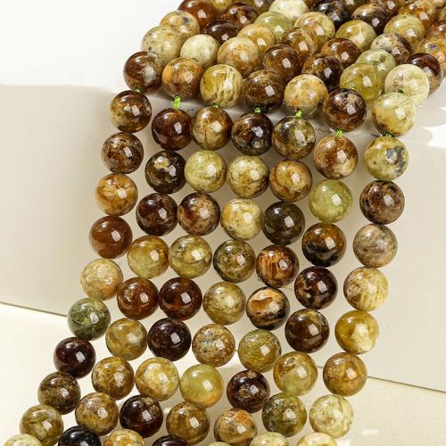 Prirodni Garnet perle, Granat, Krug, uglađen, možete DIY & različite veličine za izbor, Prodano By Strand
