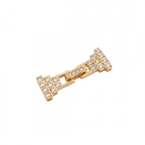 Brass Bracelet Findings 14K gold plated DIY & micro pave cubic zirconia nickel lead & cadmium free Approx 1mm Sold By PC