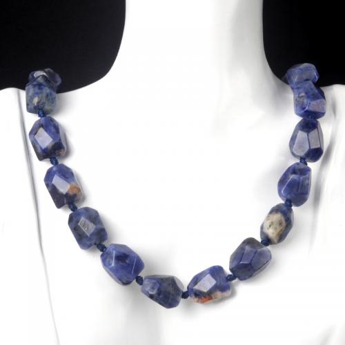 Natural Gemstone Necklace fashion jewelry Length 55 cm Sold By PC