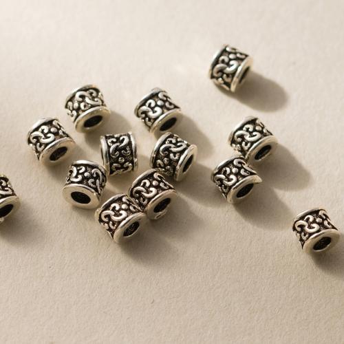 Perles en argent sterling 925, DIY, couleur originale, 5x4.50mm, Trou:Environ 2.3mm, Vendu par PC