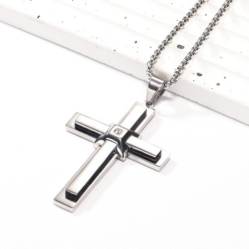 Stainless Steel Jewelry Necklace 304 Stainless Steel fashion jewelry & for man nickel lead & cadmium free Length Approx 60 cm Sold By PC