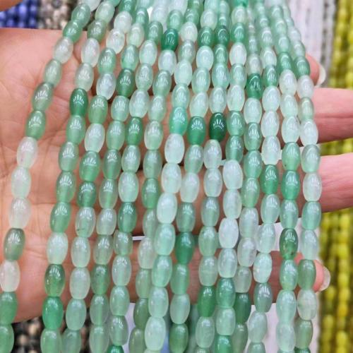Perles bijoux en pierres gemmes, Pierre naturelle, Seau, poli, DIY & différents matériaux pour le choix, plus de couleurs à choisir, 4x6mm, Environ 60PC/brin, Vendu par brin