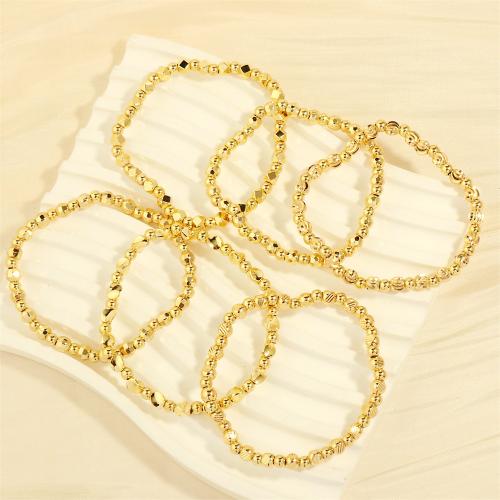 Brass Bracelet & Bangle gold color plated fashion jewelry & for woman nickel lead & cadmium free Sold By PC
