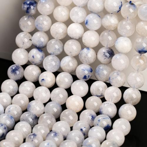 Gemstone Jewelry Beads, Dumortierite, Round, polished, DIY & different size for choice, Sold By Strand