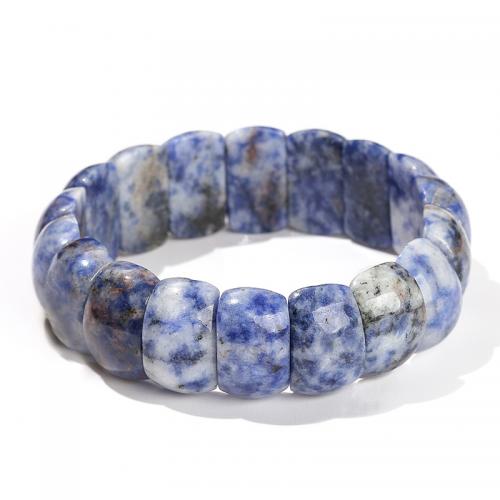 pierre gemme bracelet, poli, différents matériaux pour le choix & unisexe, beads length 10x18-25mm, Longueur:Environ 6 pouce, Vendu par PC