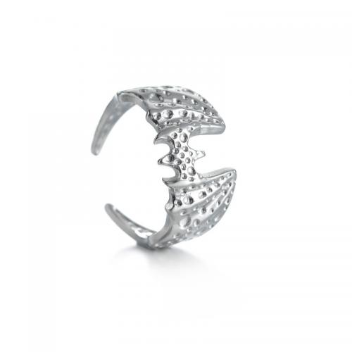 Edelstahl Ringe, 304 Edelstahl, poliert, Modeschmuck & für Frau, keine, frei von Nickel, Blei & Kadmium, wide:1.1cm, verkauft von PC