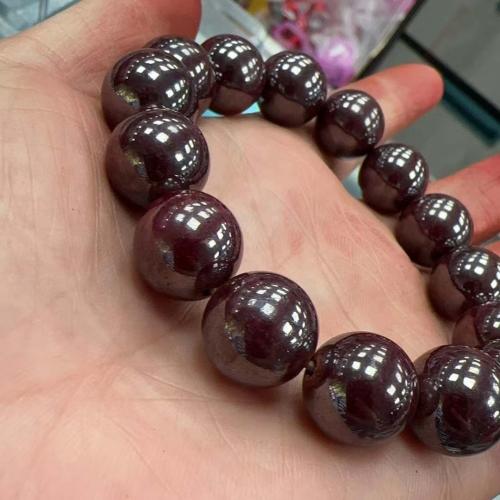 Zinnoberrot Perlen, Cinnabaris, rund, DIY & verschiedene Größen vorhanden, dunkelrot, verkauft von G