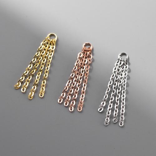 925 Sterling Silver Earring Drop Findings, plated, DIY & different size for choice, more colors for choice, Sold By PC
