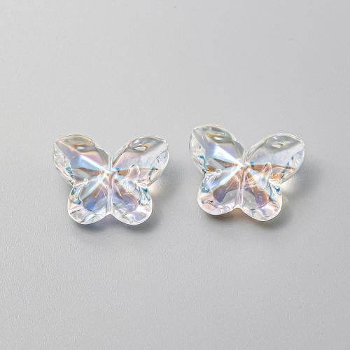 ABS Plastic Beads Butterfly DIY Approx Sold By Bag
